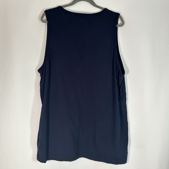 Hurley Navy Blue Pineapple Graphic Tank Top XXL - Picture 5 of 6